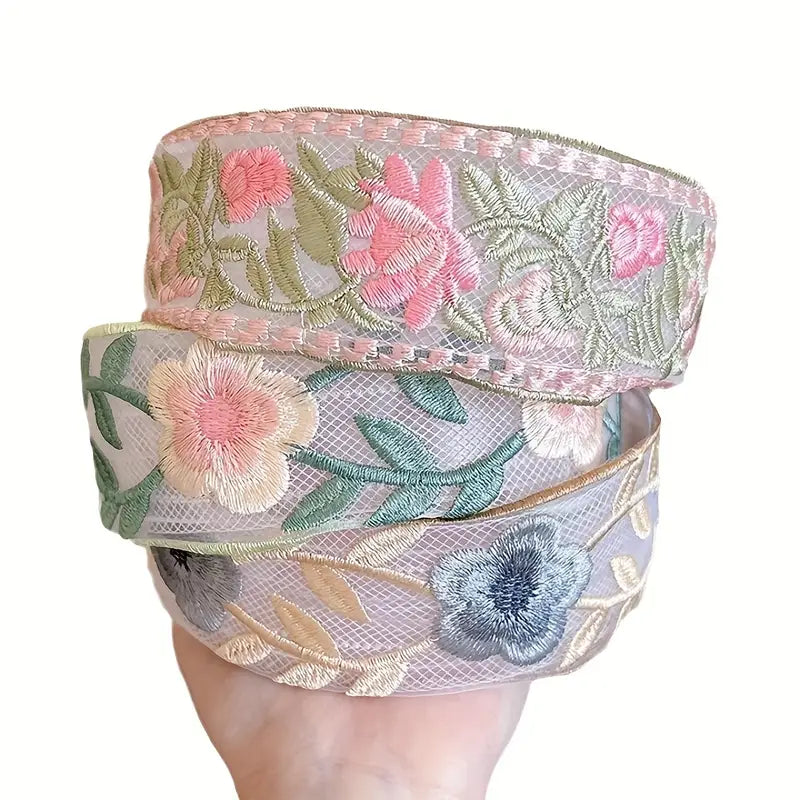 FLORAL HEADBAND 3Pc