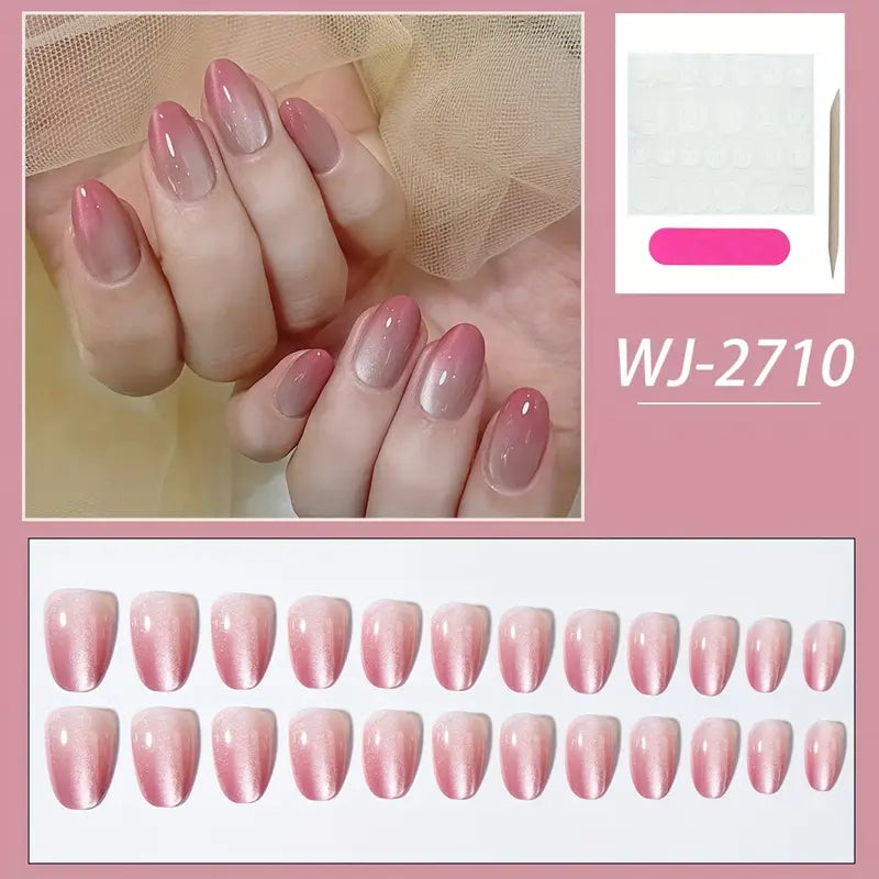 OVAL SHAPED NAILS