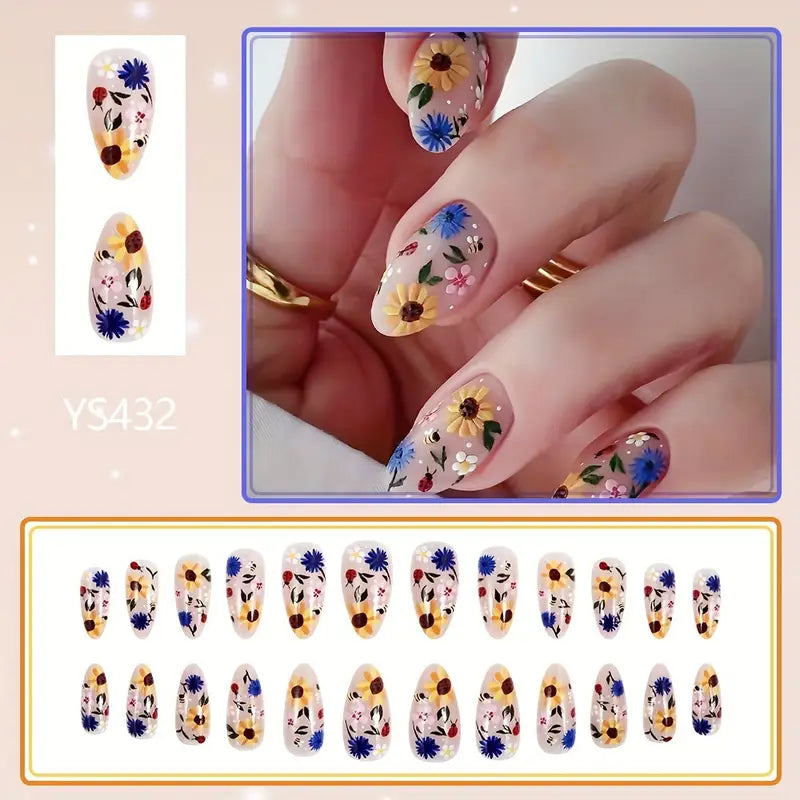 FRESH FLOWER NAILS
