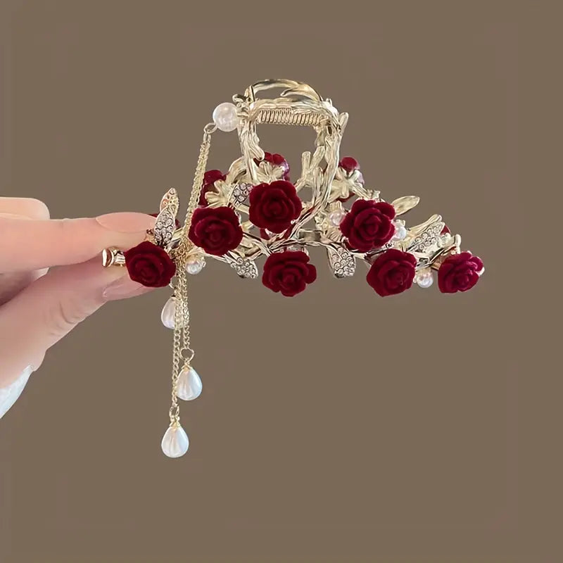 PREMIUM TASSEL CLAW CLIP