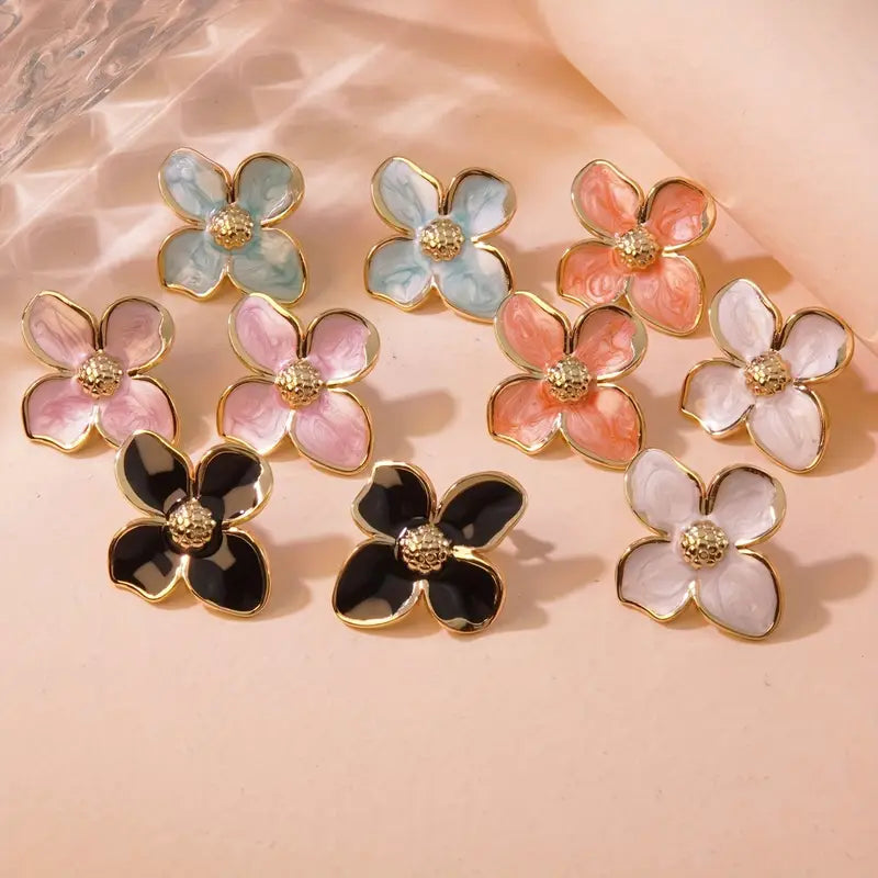 CHARMING FLORAL EARRINGS