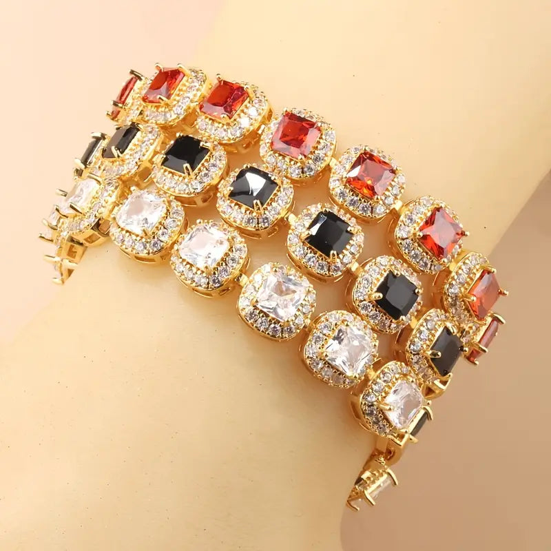 SQUARE CHARM BRACELET
