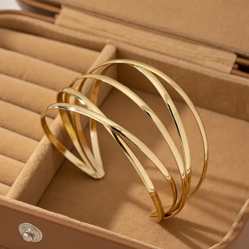 MULTI LAYER CUFF BRACELET