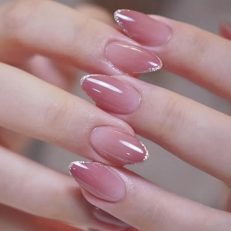 OVAL FAKE NAILS
