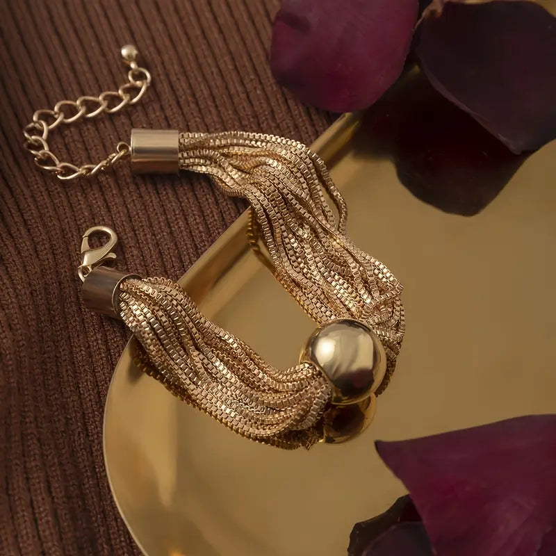 GEOMETRIC BALL BRACELET