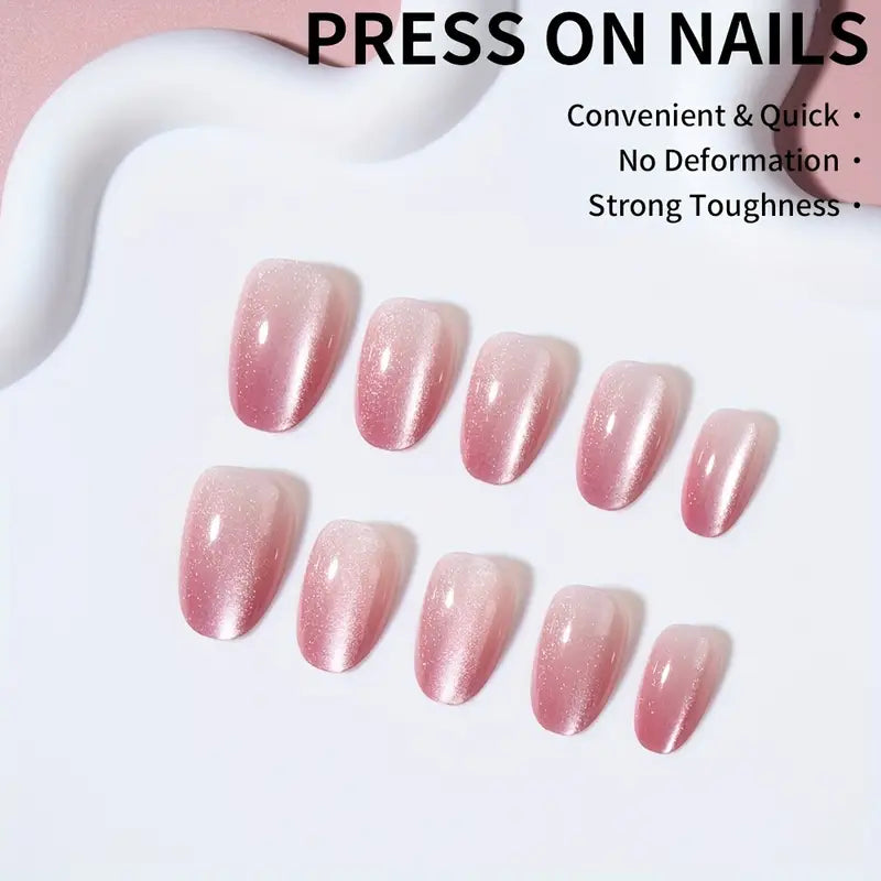 OVAL SHAPED NAILS