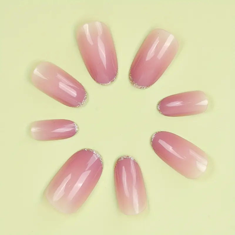 OVAL FAKE NAILS