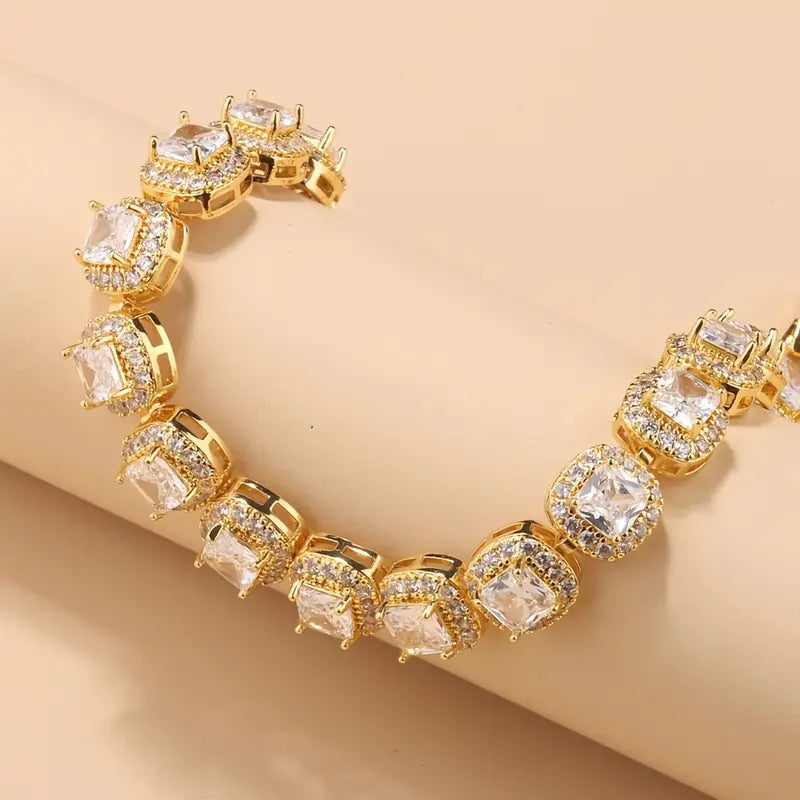 SQUARE CHARM BRACELET