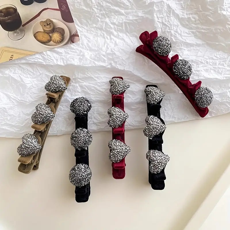 BRAIDED HAIR CLIPS