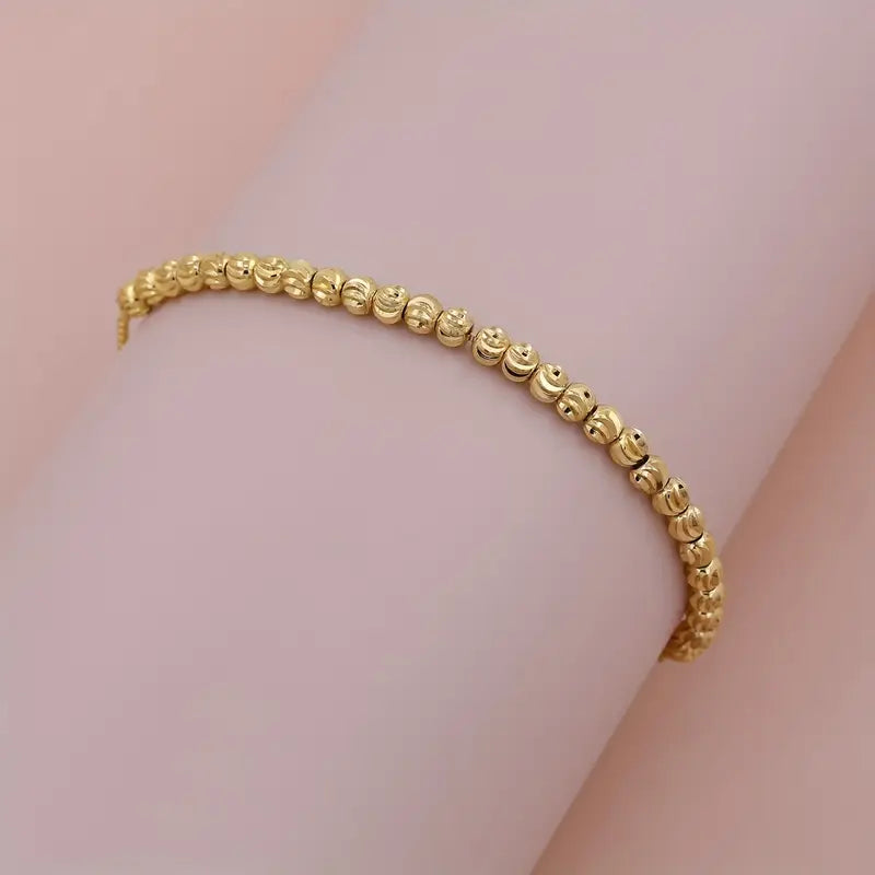 FLOWER BEADS BRACELET
