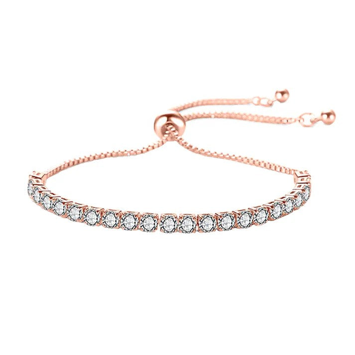 Rose Gold Crystal Bracelet