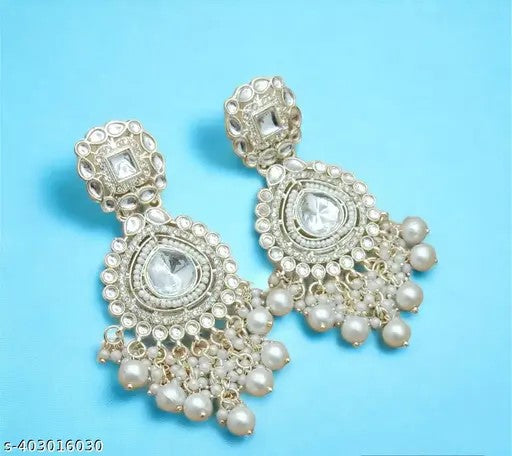 Kundan Earrings Set