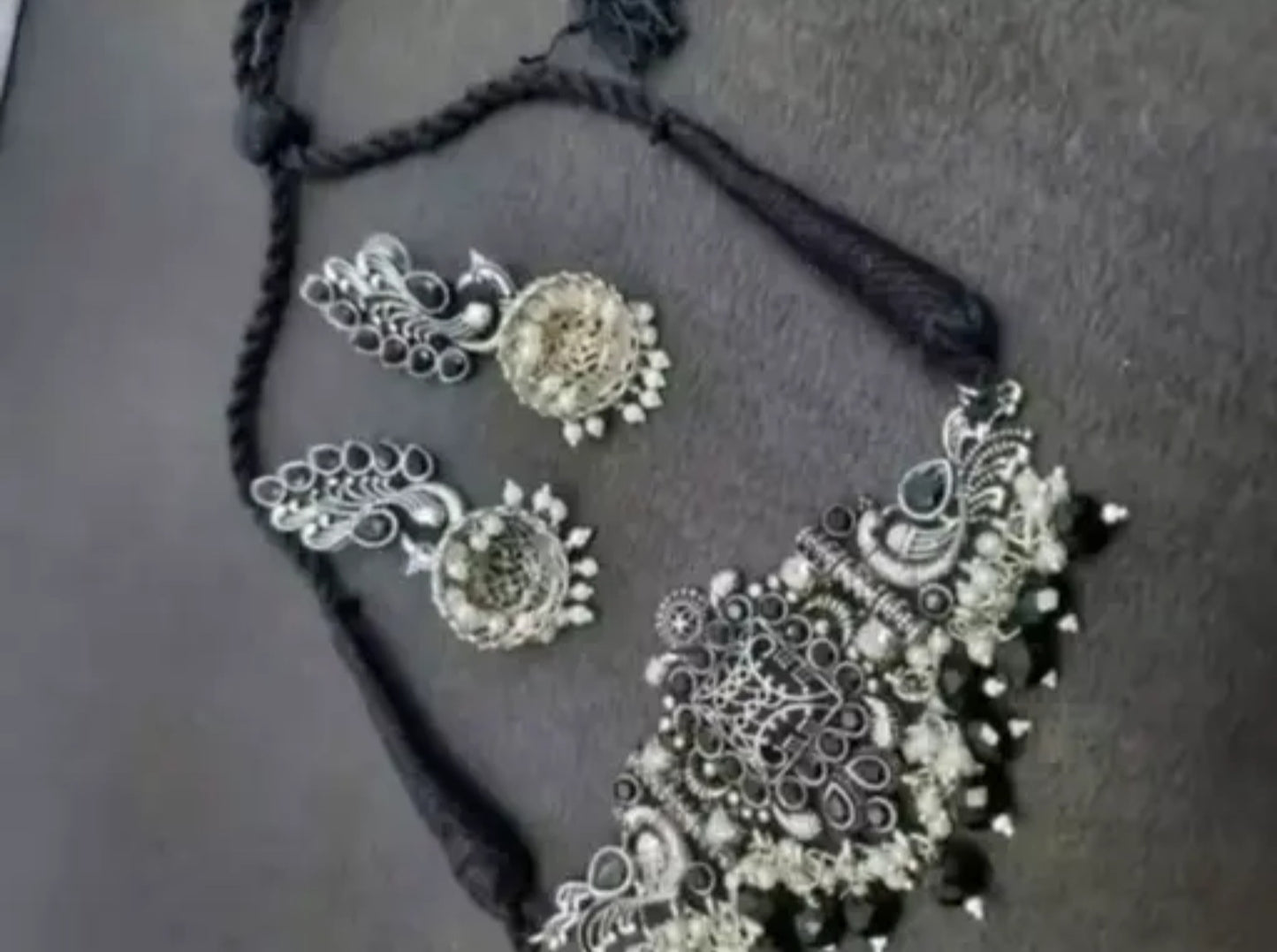 Black Pearl Jewellery Set