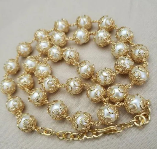 White Pearl Necklace