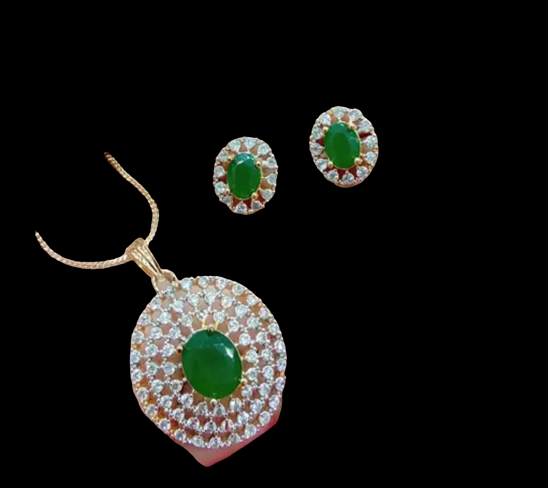 Pendant With Earrings