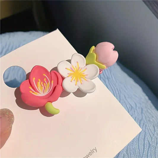 CHERRY BLOSSOM HAIR CLIP