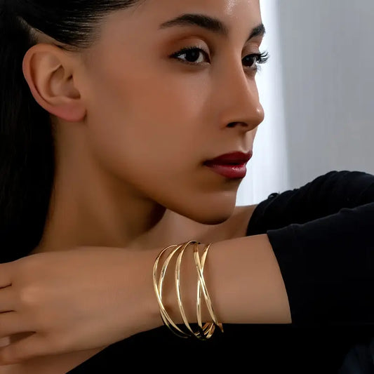 MULTI LAYER CUFF BRACELET