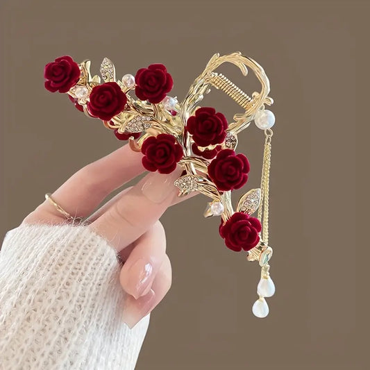 PREMIUM TASSEL CLAW CLIP