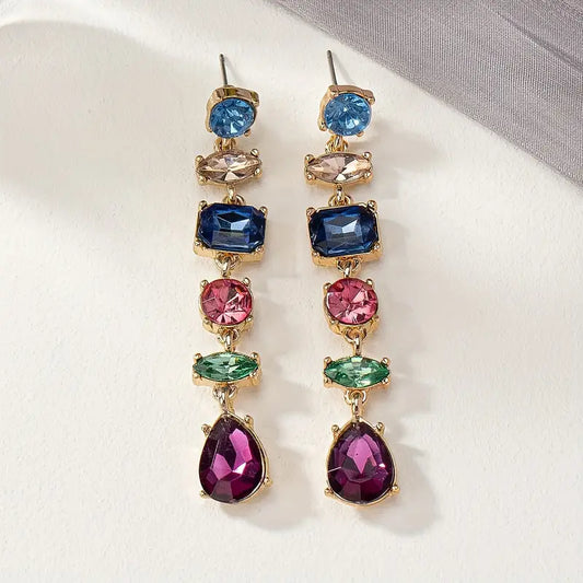 WATERISH GEMSTONE EARRINGS