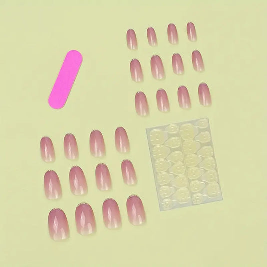OVAL FAKE NAILS