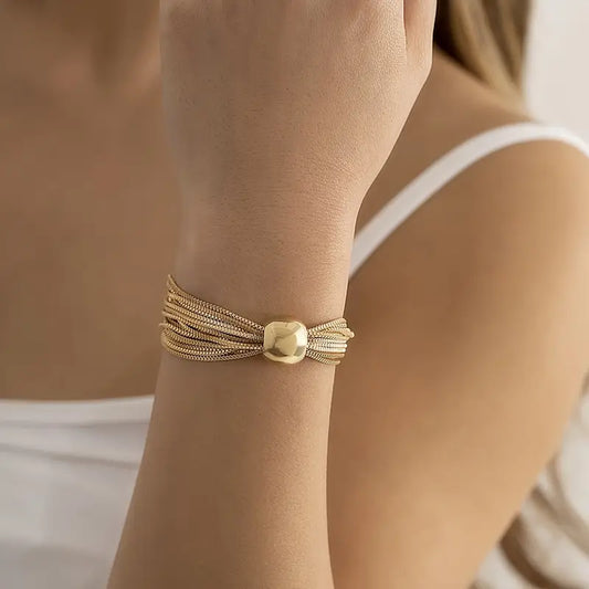 GEOMETRIC BALL BRACELET