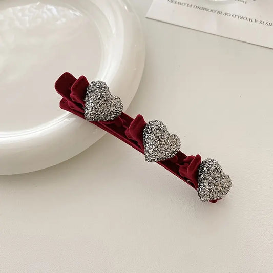 BRAIDED HAIR CLIPS