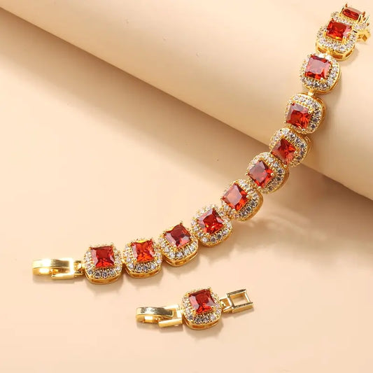 SQUARE CHARM BRACELET